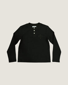 Noir Waffle Longsleeve