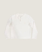 Écru Waffle Longsleeve